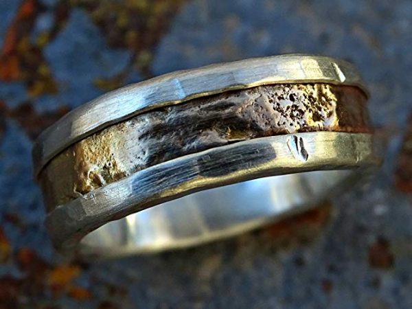 Rustic-Viking-Wedding-and-Engagement-Ring-for-Men-with-14k-Gold-Inlay