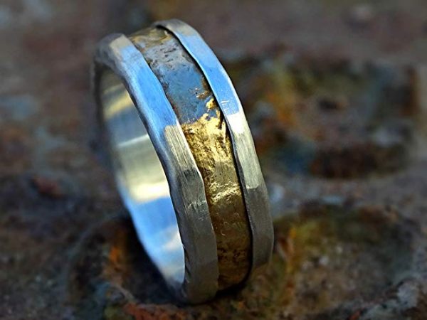 Rustic-Viking-Wedding-and-Engagement-Ring-for-Men-with-14k-Gold-Inlay1
