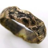 rustic gold ring mens wedding ring rose gold engagement ring4